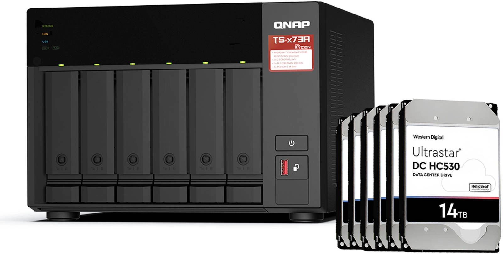QNAP TS-673A 6-Bay 84 TB NAS Review: A Powerful and Versatile Storage Solution
