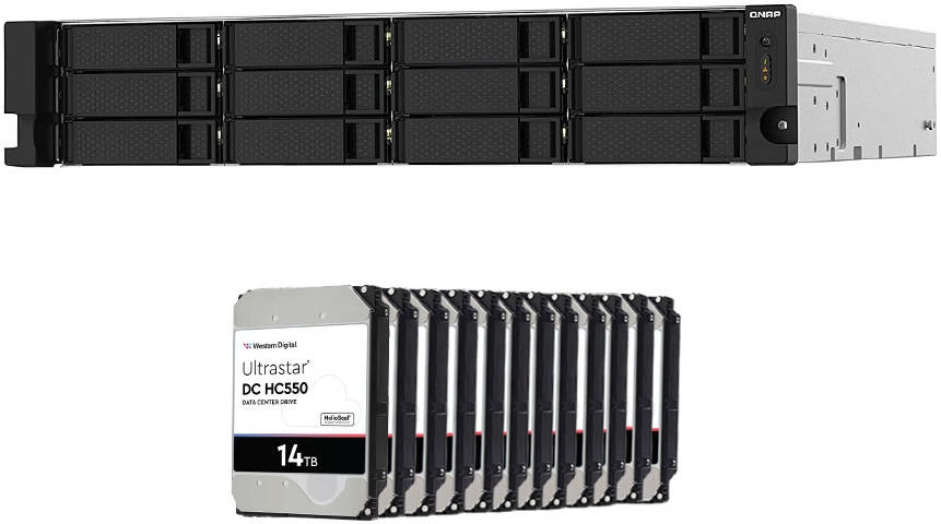 QNAP TS-1232PXU-RP-4G 12-Bay 168TB NAS Review &#8211; Detailed Analysis
