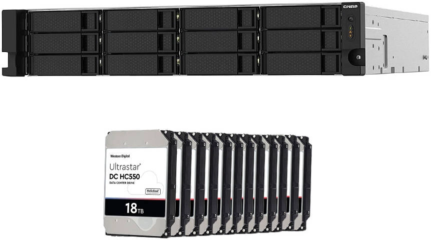 QNAP TS-1232PXU-RP-4G 12-Bay 216TB NAS Review: Powerful Storage Solution for Businesses