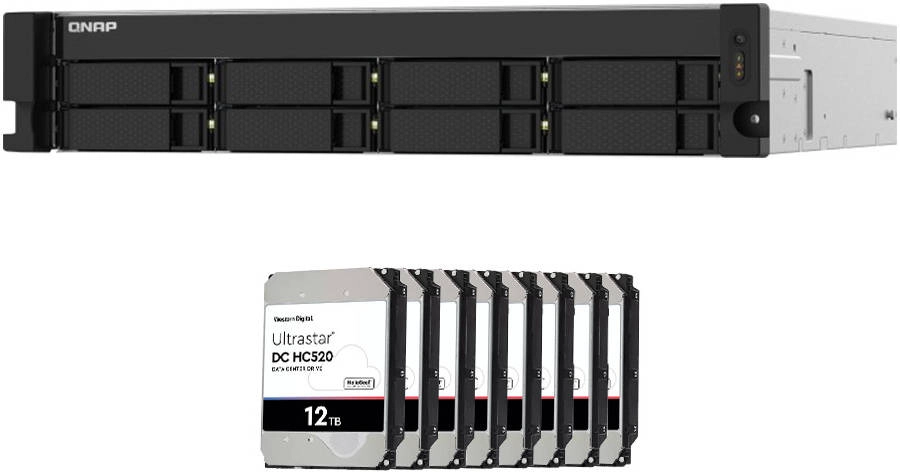 QNAP TS-832PXU-RP-4G 8-Bay 96TB Rackmount NAS Review &#8211; In-Depth Analysis