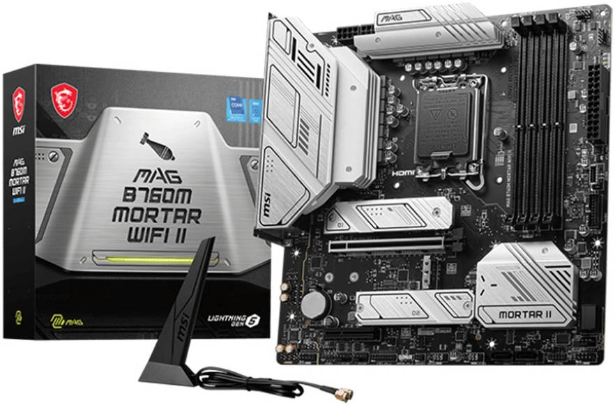 MSI MAG B760M MORTAR WIFI II LGA1700 mATX Motherboard Review
