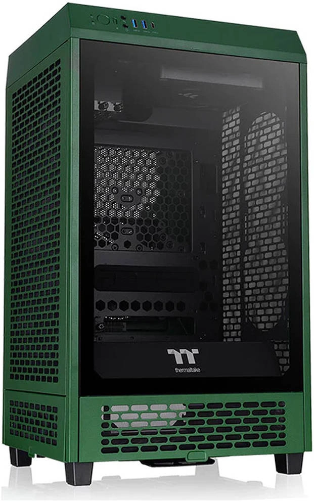 Thermaltake The Tower 200 Racing Green Mini Computer Case Review &#8211; Model CA-1X9-00SCWN-00
