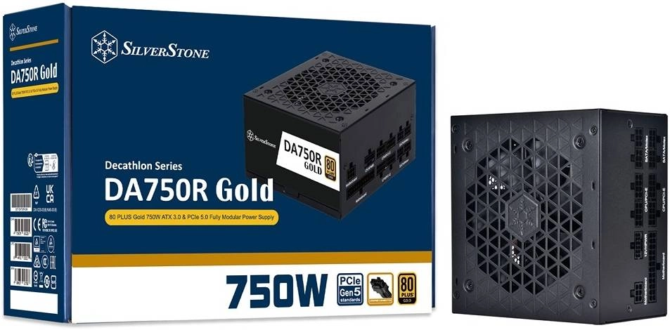 SilverStone DA750R-GM 750W Gold Fully Modular Power Supply Review