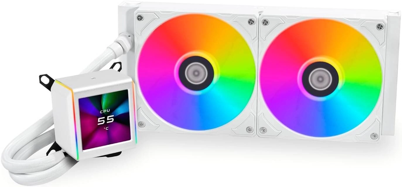 Lian Li Galahad II LCD 280 AIO RGB CPU Cooler Review &#8211; Tech Blog