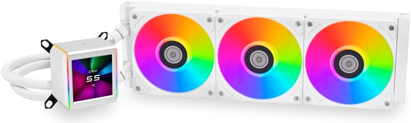 Lian Li Galahad II LCD 360 AIO RGB CPU Liquid Cooler Review (G89.GA2ALCD36W.00)
