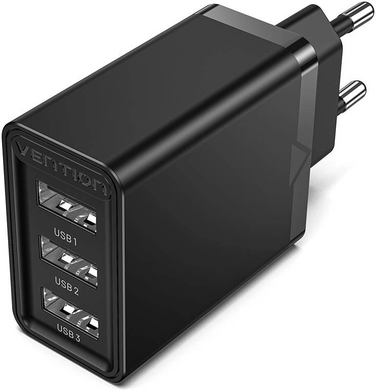 Vention 3-Port USB 12W (FEAB0-EU) Wall Charger Review: Fast, Reliable, and Safe