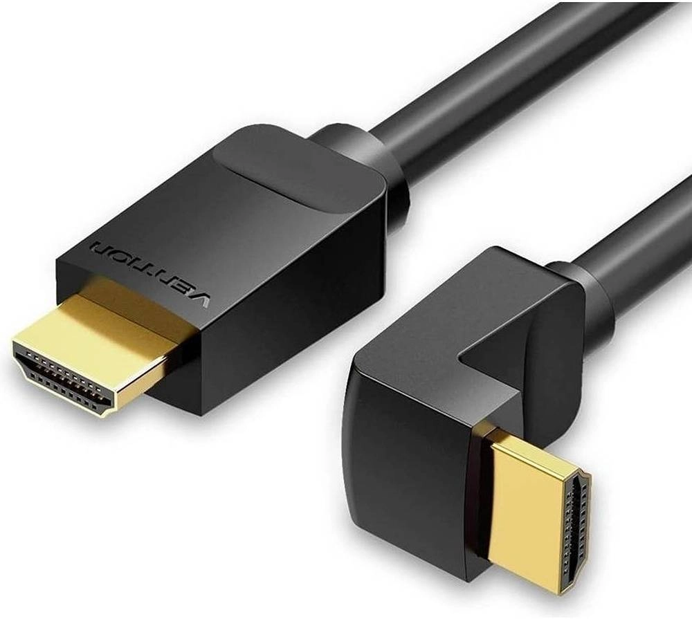 Vention AAQ HDMI 2.0 Right Angle 270° Cable Review: 4K@60Hz in Tight Spaces