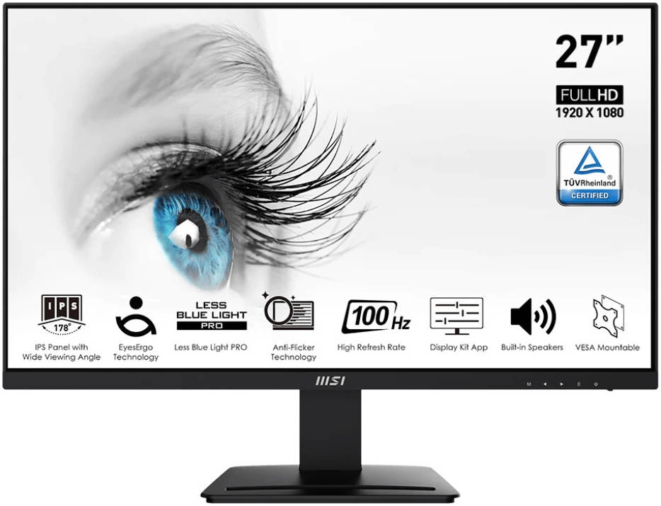 MSI PRO MP273A 27&#8243; Professional Business Monitor Review &#8211; 100Hz FHD IPS Display