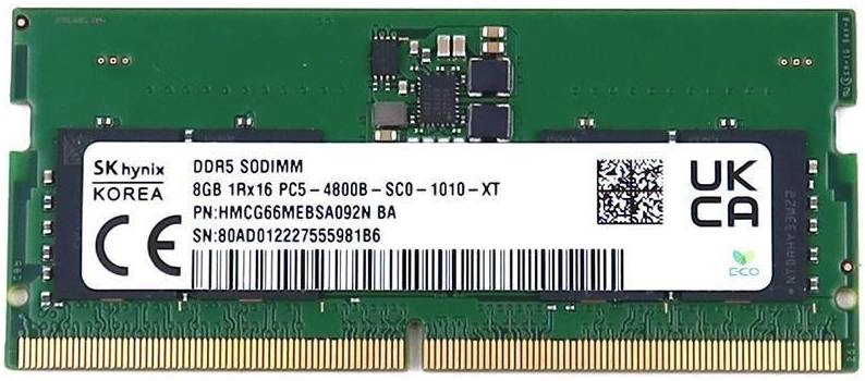 SK-Hynix 8GB DDR5 SODIMM PC5-4800B-SC0 HMCG66MEBSA092N BA Laptop Memory Review &#8211; Performance, Pros &#038; Cons