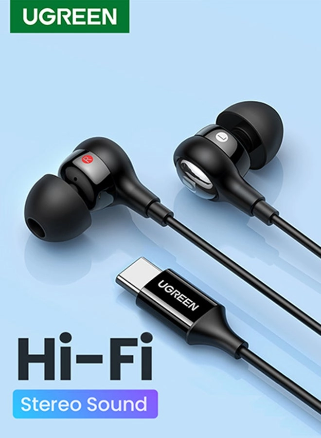 Type C Earphones In Ear Headphones With Microphone USB C Wired Earphones 30638 Review