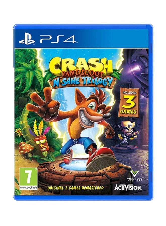 Crash Bandicoot N. Sane Trilogy (Intl Version) &#8211; RED-PS4 CRASH BANDICOOT PS4 Review