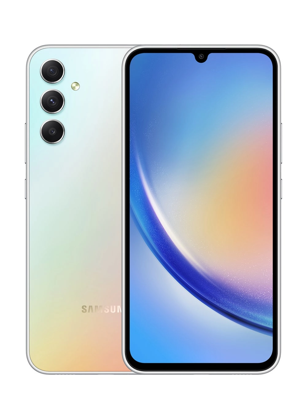 Galaxy A34 SM-A346EZSCMEA (Awesome Silver, 8GB RAM, 128GB, 5G) Review &#8211; Middle East Version