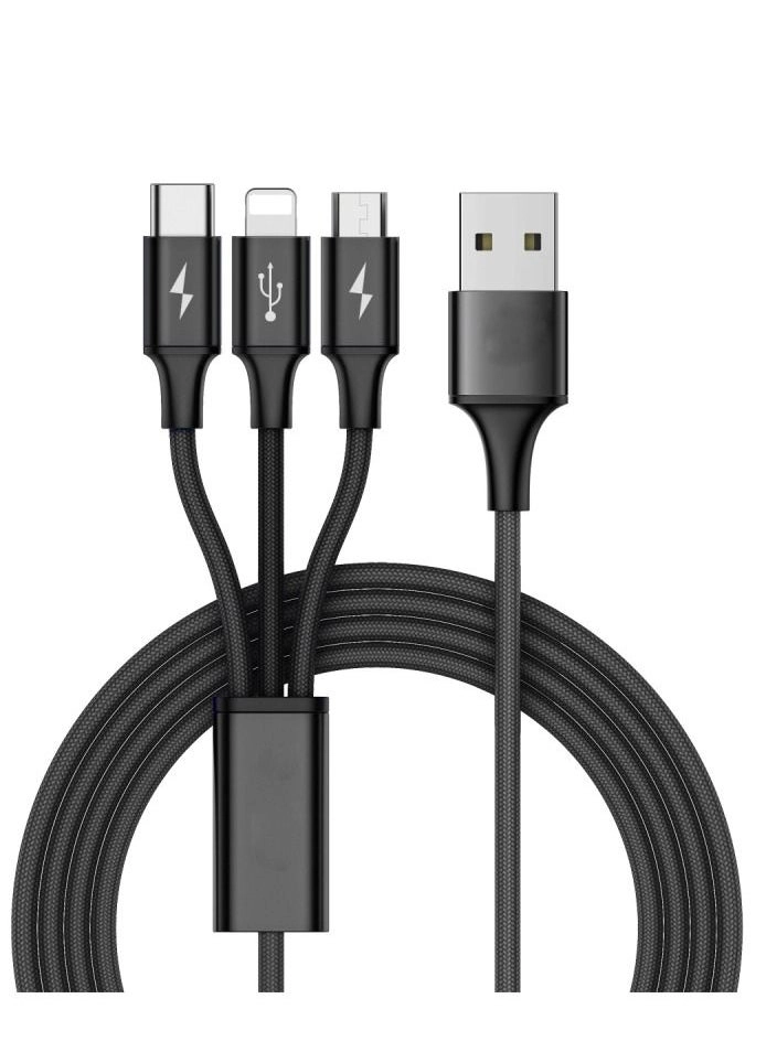 Rapid Series 3-in-1 Nylon Braided Charging Cable (ACC-0014) Review
