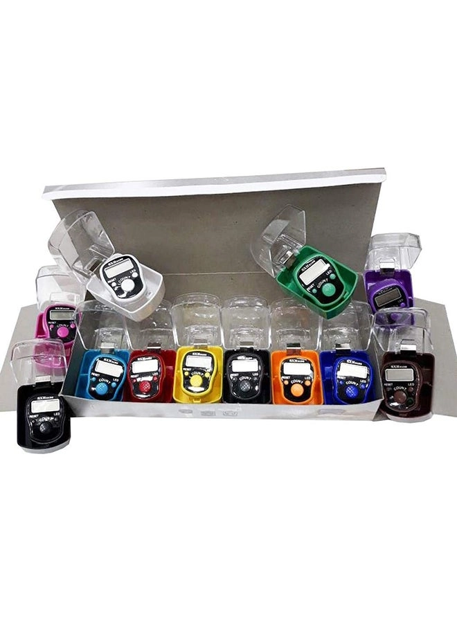 12-Piece Digital Finger Ring Tally Counter (1245689) Review &#8211; Multicolour