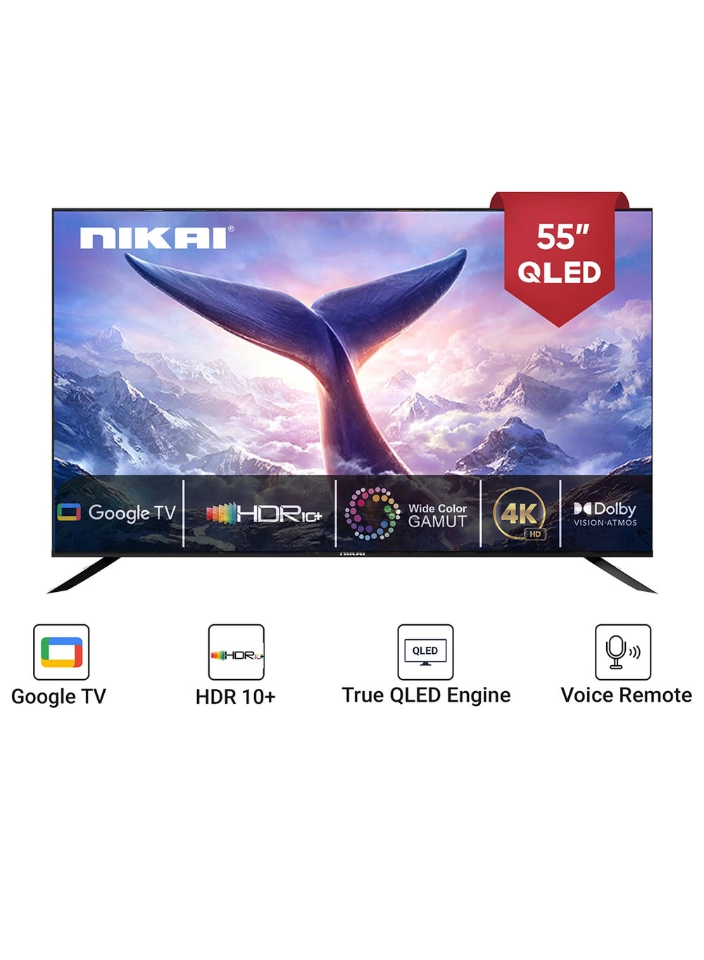55 Inch 4K QLED Ultra HD Smart Google TV NPROG55QLED Review