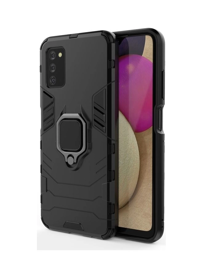 Iron Man Case Cover With Metal Ring For Samsung Galaxy A03s 4G Black (asdc206) Review
