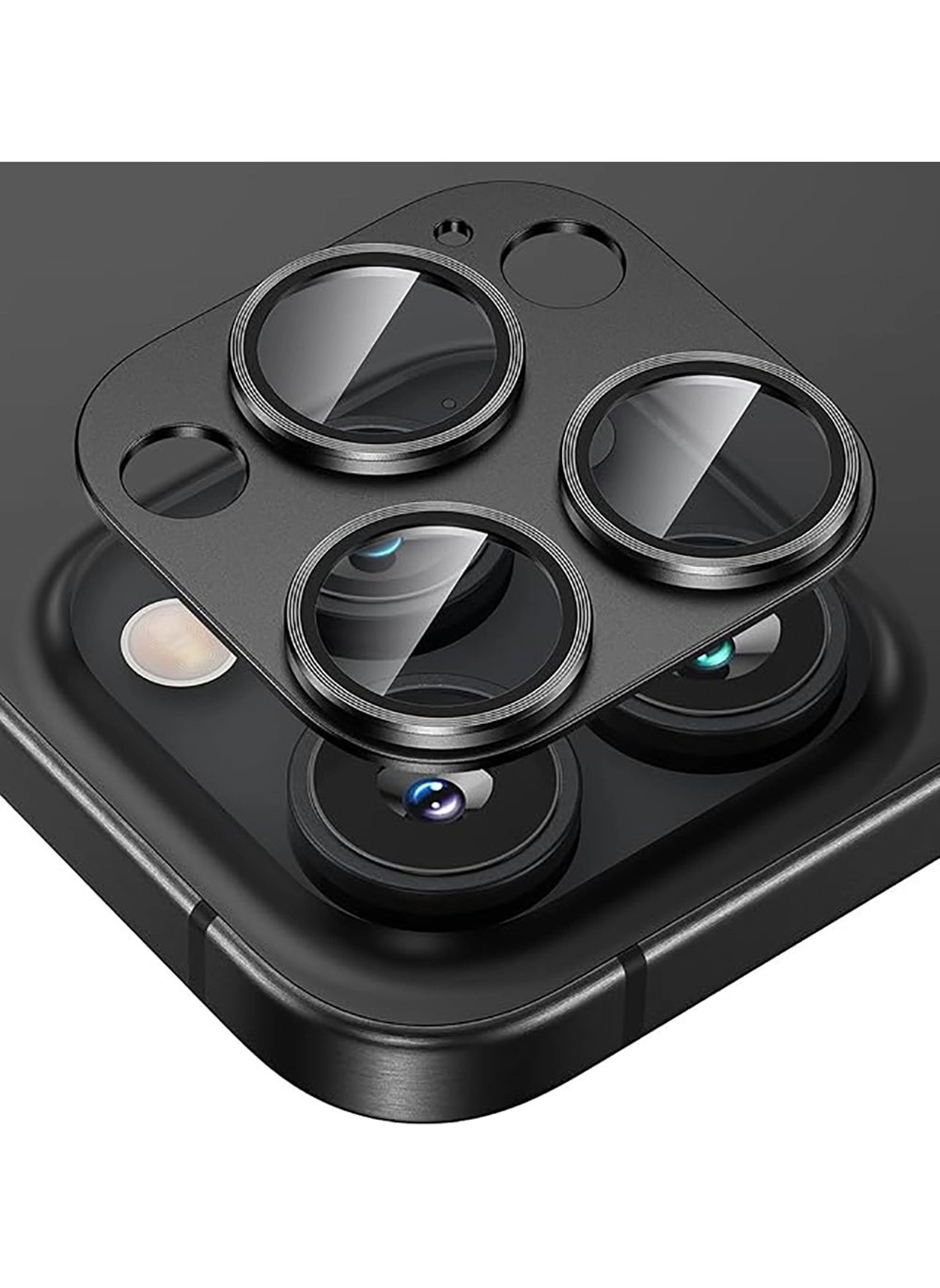 Tempered Glass Camera Lens Protector for iPhone 15 Pro/Max (Model Number: Not specified in provided data) Review