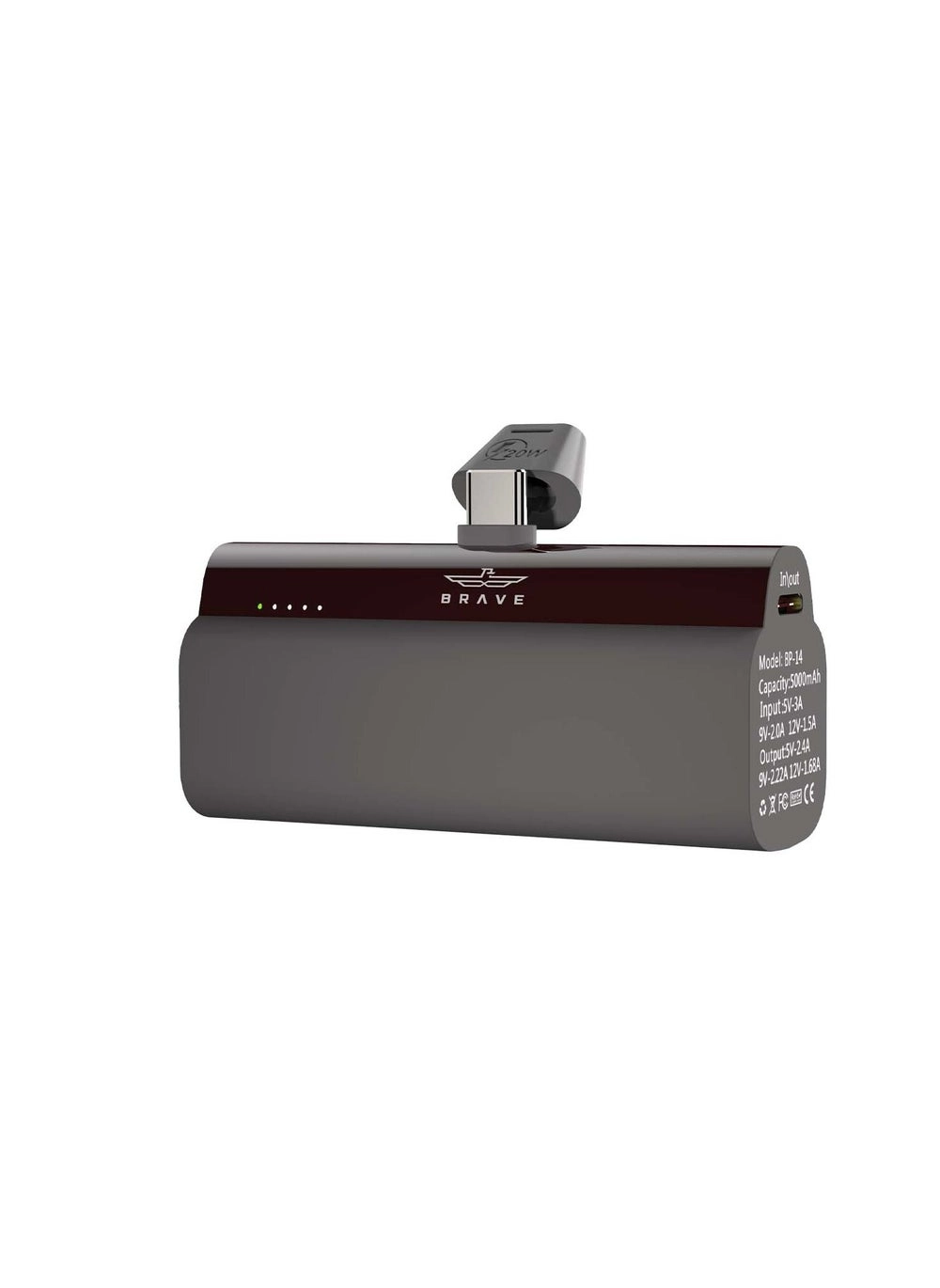BRAVE BP-14 5000mAh Mini Portable Charger Review &#8211; 20W PD Fast Charging Power Bank