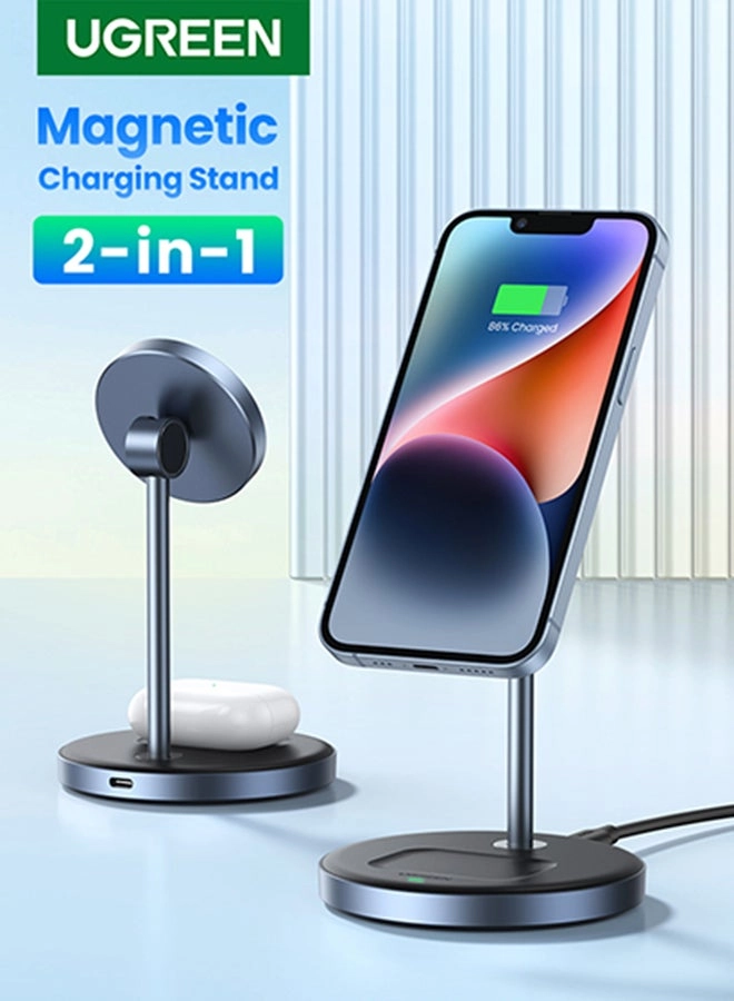 UGREEN 90668 2-in-1 MagSafe Wireless Charger Review: iPhone 16 &#038; AirPods Fast Charging