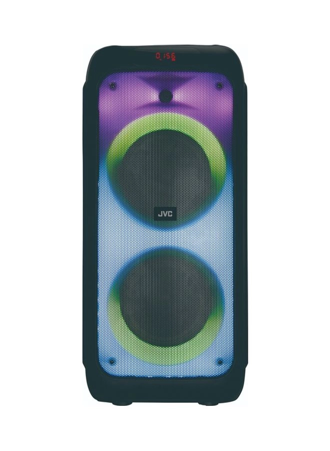 Portable Party Speaker 1600W PMPO XS-N5213PB Review: LED Lights, Wireless Mic &#038; More