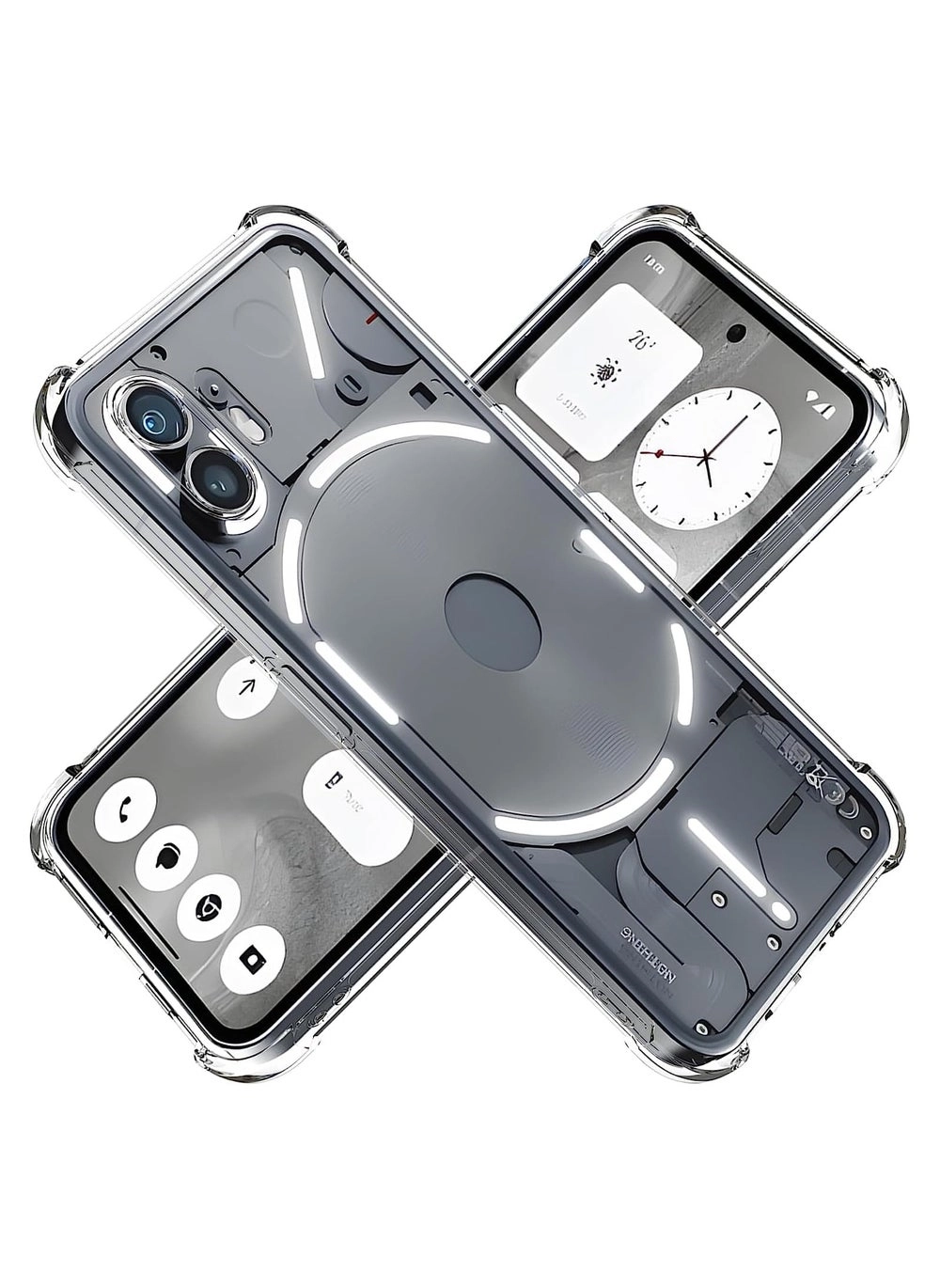 Nothing Phone 2 Crystal Clear Back Cover Case Review (Model Number: Nothing Phone 2)