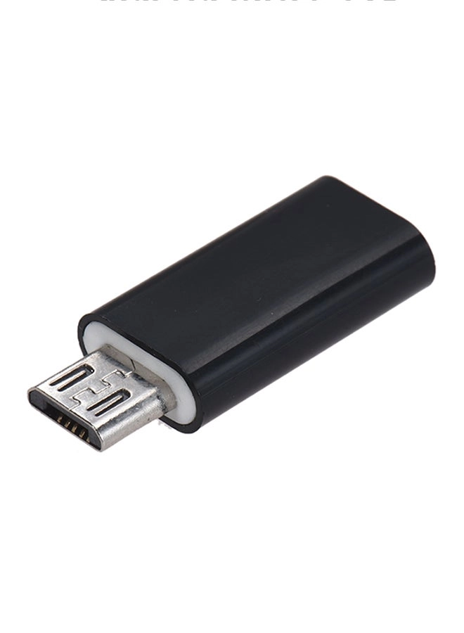 Type-C USB-C Female To Micro USB Male Sync Data Converter Black (PAA01931) Review