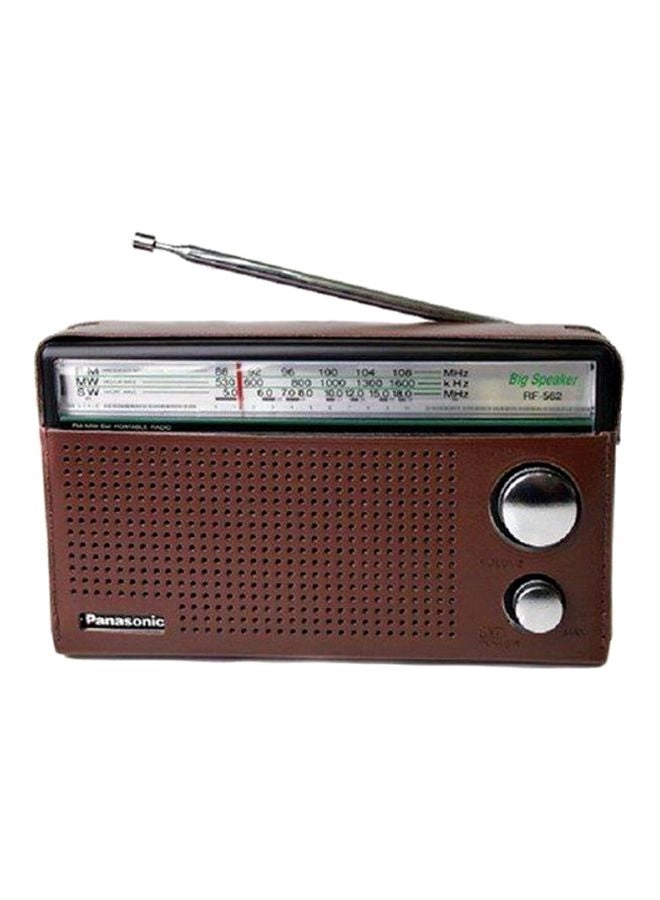3-Band Battery Operated FM/MW/SW Radio RF-562DD2 Black/Noir Review