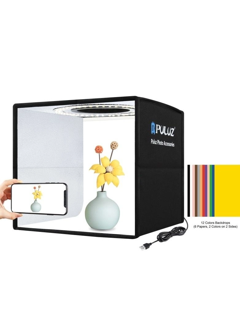 Foldable 25cm Photo Studio Box PU5025B Review: A Portable Lighting Solution for Small Products?