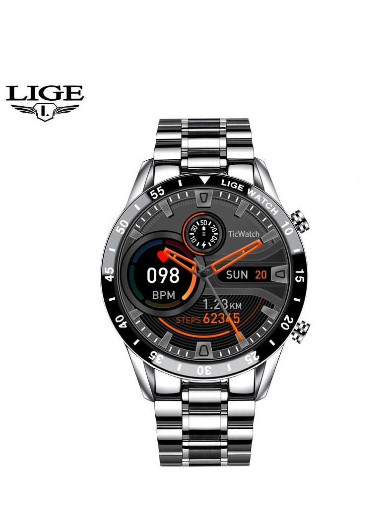 Bluetooth Call Men Smart Watch BW0189B Review: Full Touch Screen &#038; IP67 Waterproof