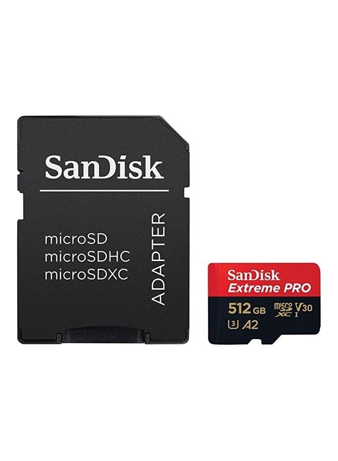 SanDisk Extreme Pro microSD UHS-I Card (SDSQXCD-512G-GN6MA) Review: 512GB 4K Video Performance