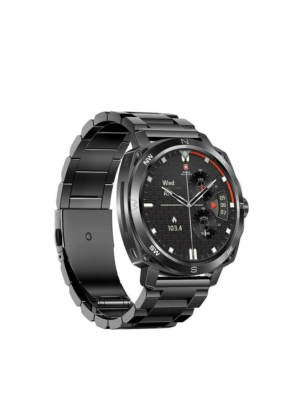 Swiss Military DOM4 Smartwatch (SM-WCH-DOM4-GunF-GunStlS) Gun Metal Review