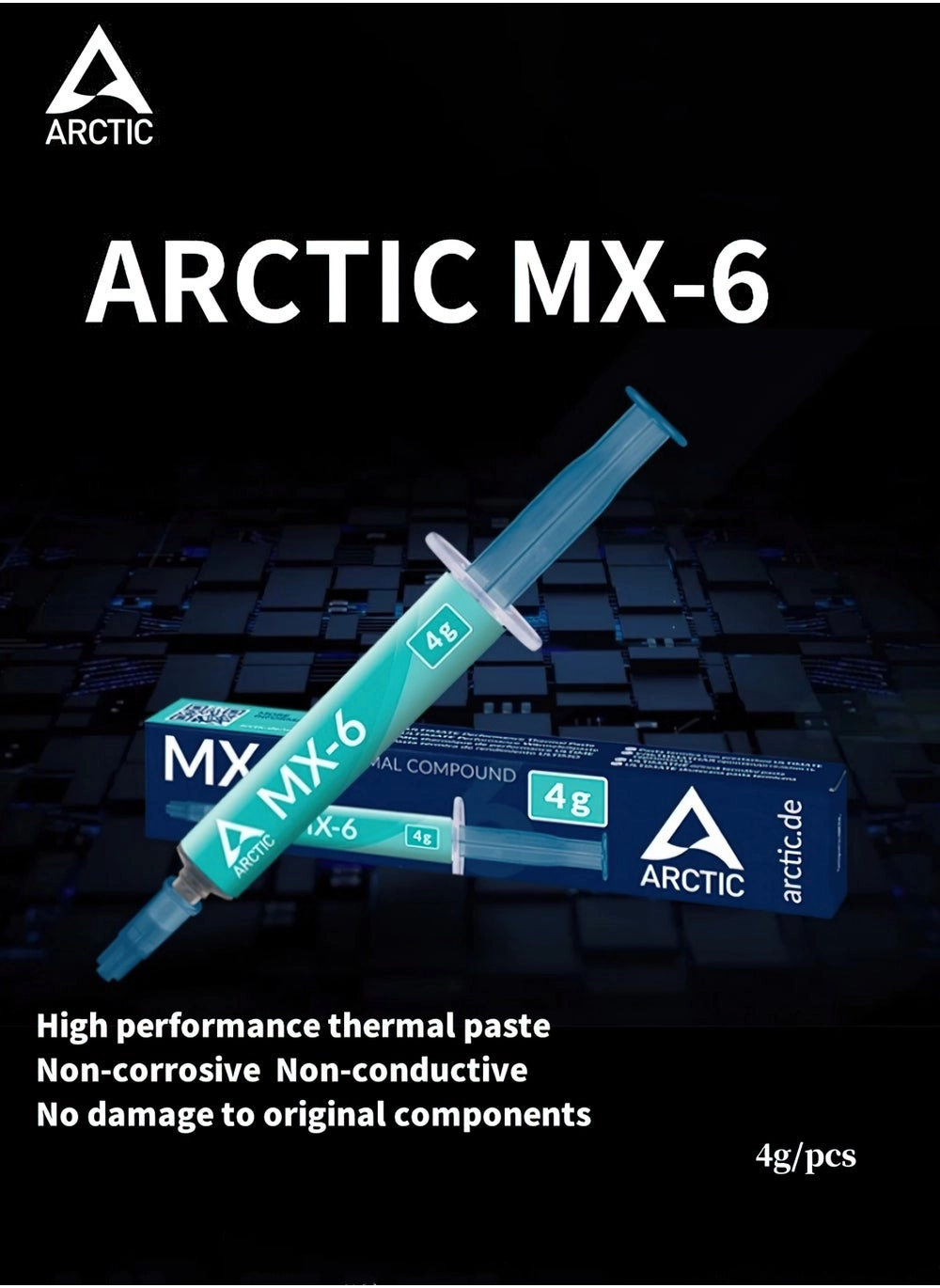 Arctic MX-6 Thermal Grease Review: CPU &#038; GPU Cooling Performance