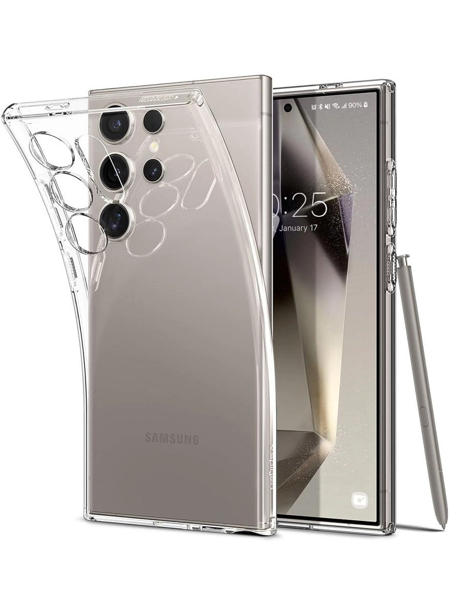 Liquid Crystal for Samsung Galaxy S24 ULTRA case cover (2024) &#8211; Crystal Clear &#8211; ACS07283 Review