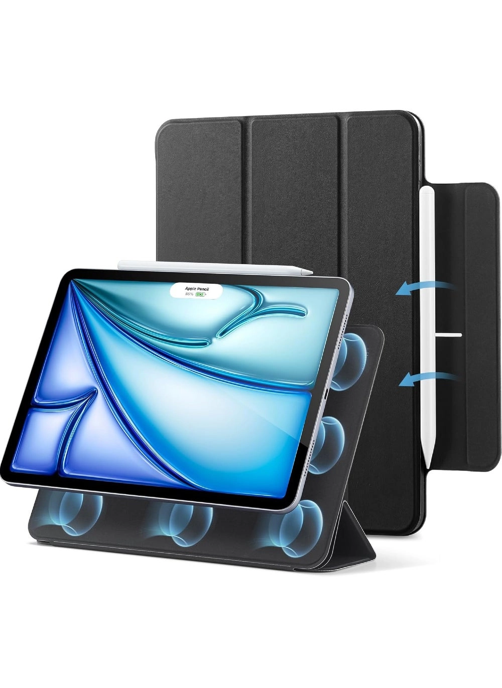 Rock Case Review: A2836, A2837 iPad Pro 11-inch (2024) Case &#8211; Powerful Magnetic Attachment &#038; Slim Design