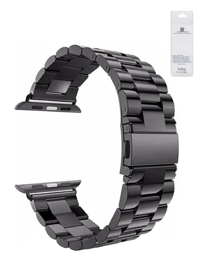 ROCKBAND SE7-BD04 Stainless Steel Apple Watch Band Review (42/44/45/49mm)