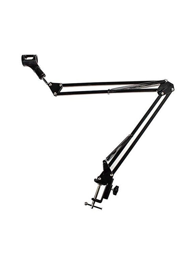 Suspension Boom Scissor Arm Stand For Studio Microphone 1843000456 Black