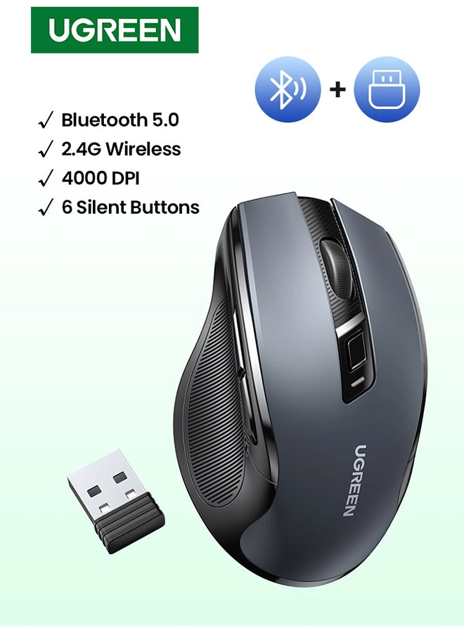 UGREEN 90855 Wireless Mouse Review: Silent, Dual-Mode, and Long-Lasting?