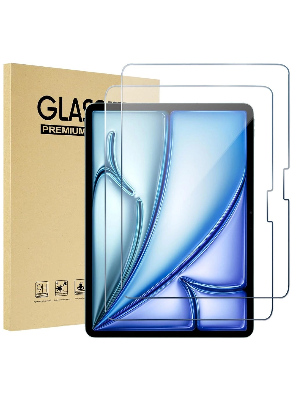 Rock Screen Protectors Review for iPad Air 6th Gen (M2 2024) A2902/A2903/A2904