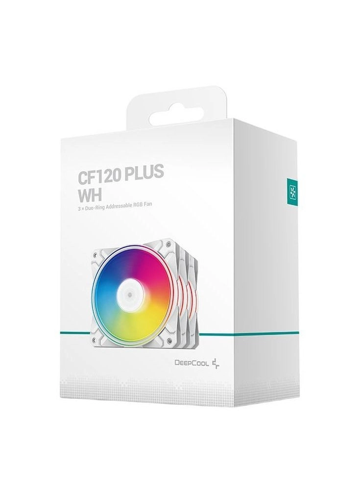 Deepcool CF120 Plus White (DP-F12-AR-CF120P-WH-3P) 120mm ARGB Fan Triple Pack Review