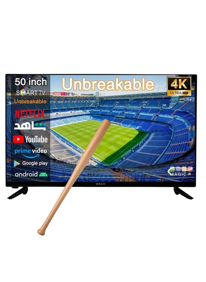 Magic World MG50V030USBT2-13 50 Inch 4K Ultra HD Smart LED TV Review
