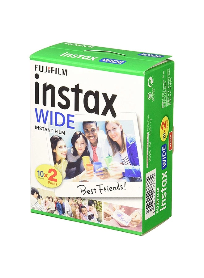 Instax Wide Instant Film 20 Sheets White (2720000000000) &#8211; In-Depth Review