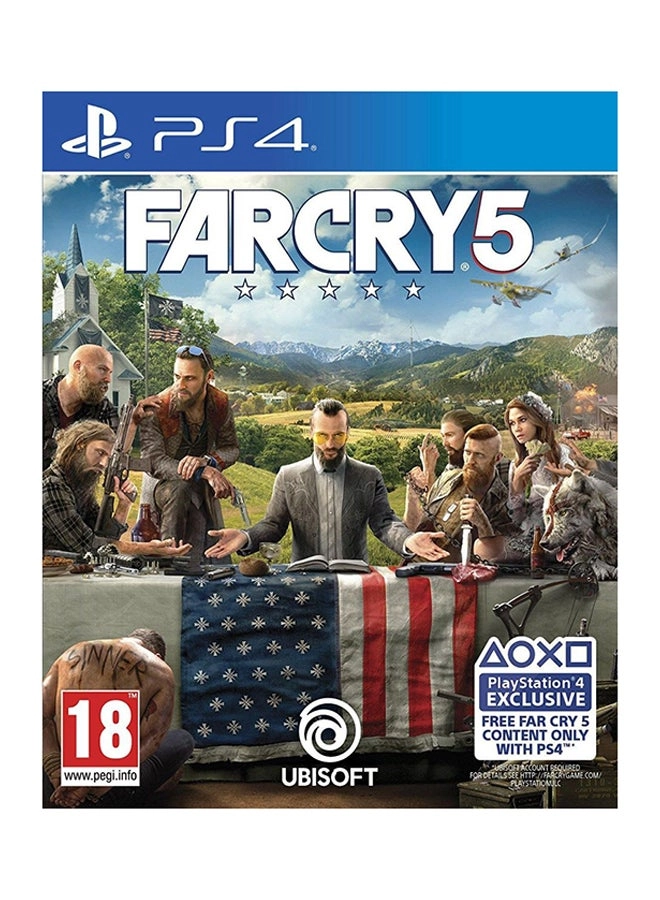 Far Cry 5 (Intl Version) &#8211; PS4 Review (Model 4.18714017.17)