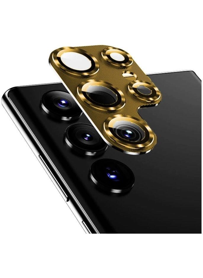 Samsung Galaxy S24 Ultra Camera Lens Protector Review (Gold)