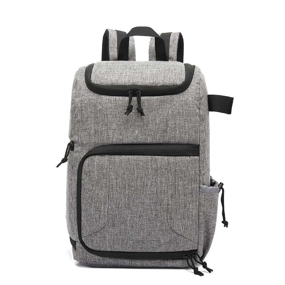 Multi-functional Waterproof Knapsack Large Capacity Portable Travel Camera Bag Grey (LU-DD663) Review