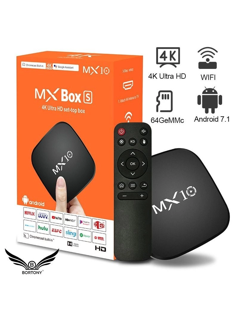TV Box Set RK3318 Rockchip Quad Core Dual Wifi Android 12 MX10 TV Box 4K HD Player &#8211; Review