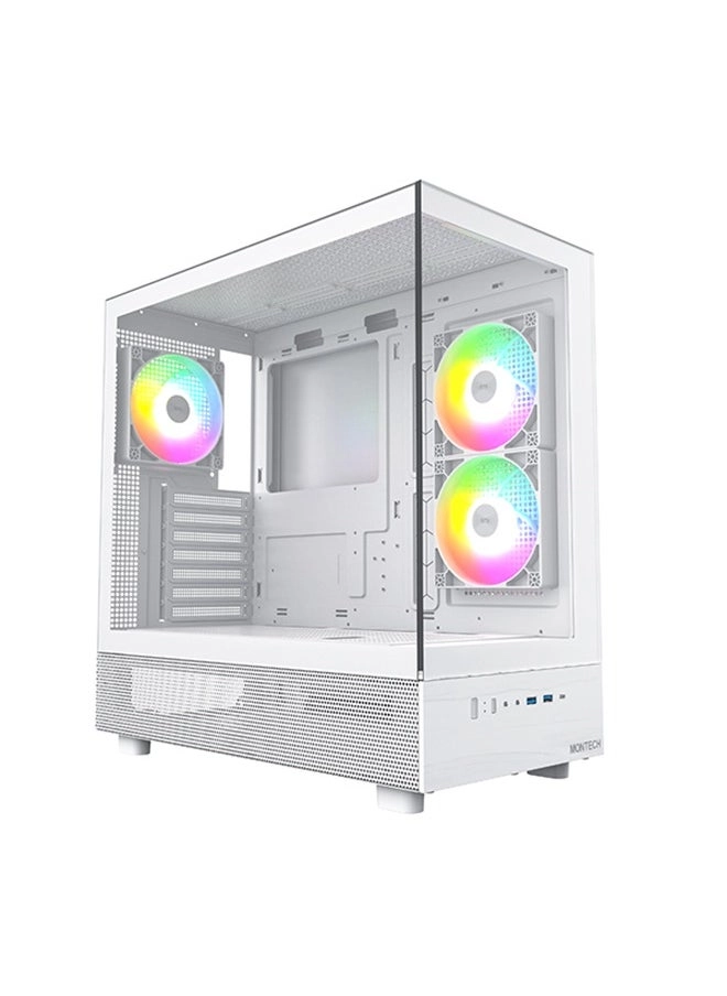 MONTECH XR White (XR White) PC Case Review &#8211; A Stunning Mid-Tower Build