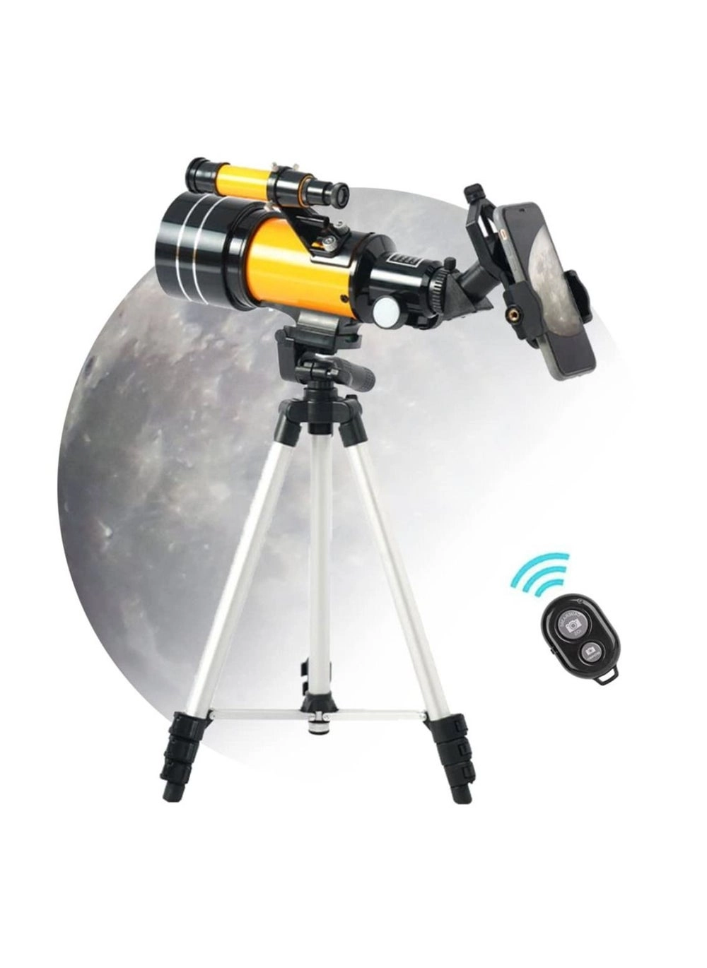 High-power Monocular Telescope 150X Refractor Bezel Review