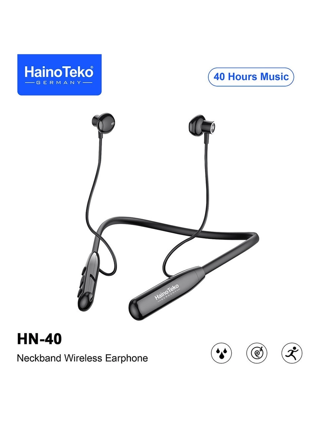 Haino Teko Germany HN40 Neckband Wireless Earphone Review
