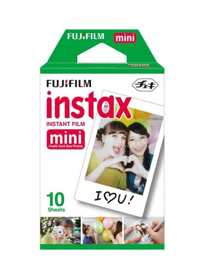 Pack Of 10 Film Sheet For Instax Mini 7/7s/8/25/50 White (CAM-FJ-A-102) Review