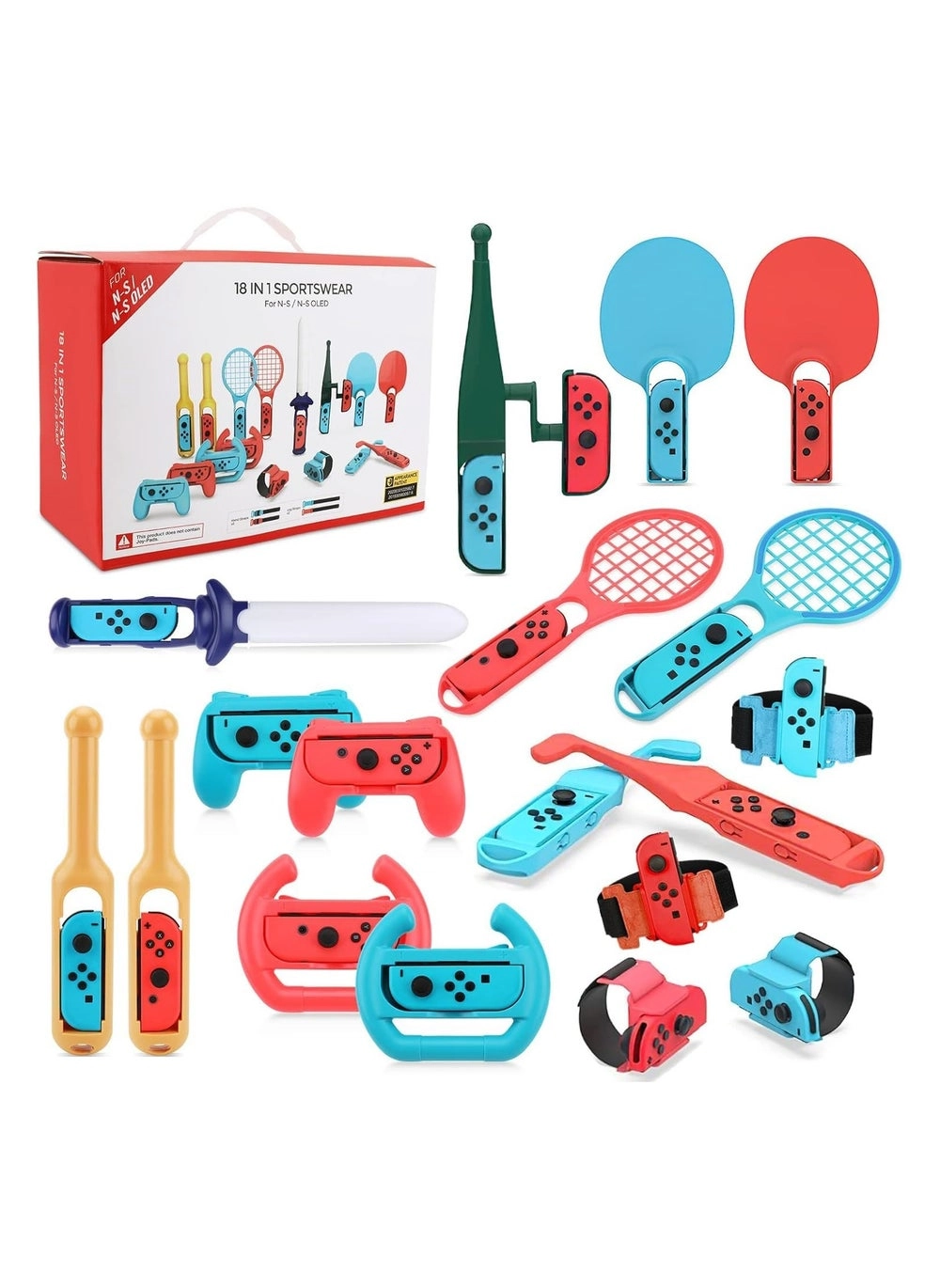18-in-1 Switch Sport Games Accessories Bundle (Model: 18-in-1) Review
